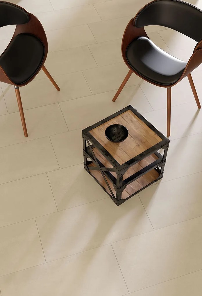 Gres Porcellanato Effetto Cemento Contemporaneo Tortora 60X60 - Eman575