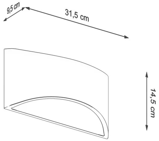 Sollux SL.1048 - Applique VIXEN 1xG9/40W/230V bianco lucido