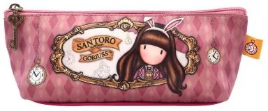 Astuccio Scuola Gorjuss Just one second Salmone (22.3 x 8.8 x 5.7 cm)