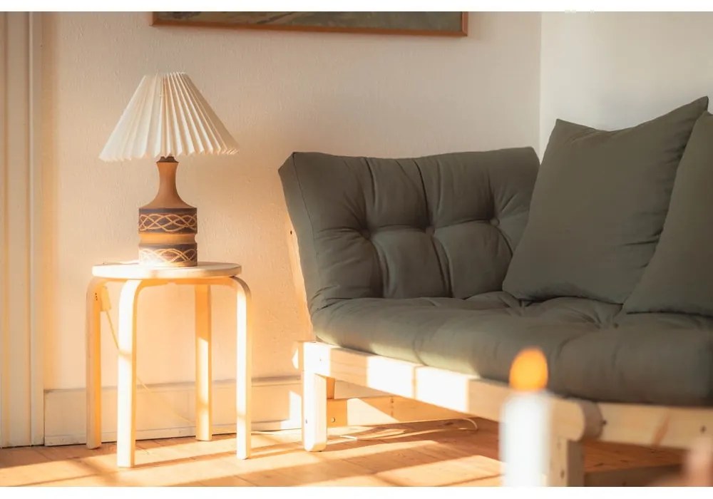 Divano variabile Naturale Chiaro/Petrolio Beat - Karup Design