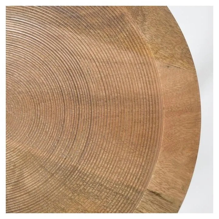 Tavolino in legno di mango , ⌀ 60 cm Dendron - Zuiver