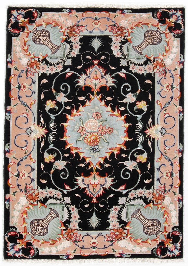 Tabriz Tappeto 100x70 (Iran) Annodato A Mano