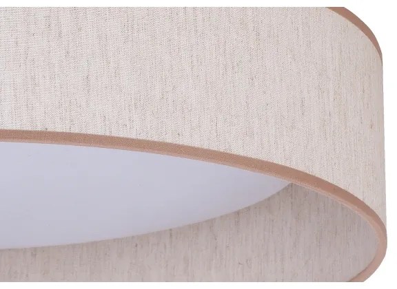 Duolla - Plafoniera LED ROLLER LED/24W/230V diametro 45 cm beige
