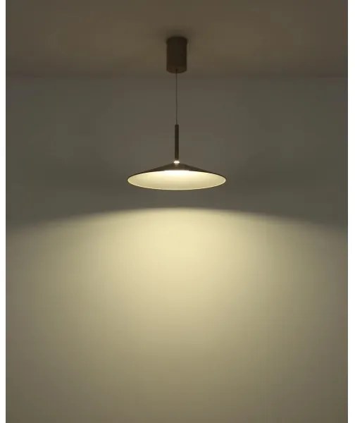 Globo 15635SA - Lampadario sospeso a cavo LAMPONE LED/18W/230V 4000K colore crema