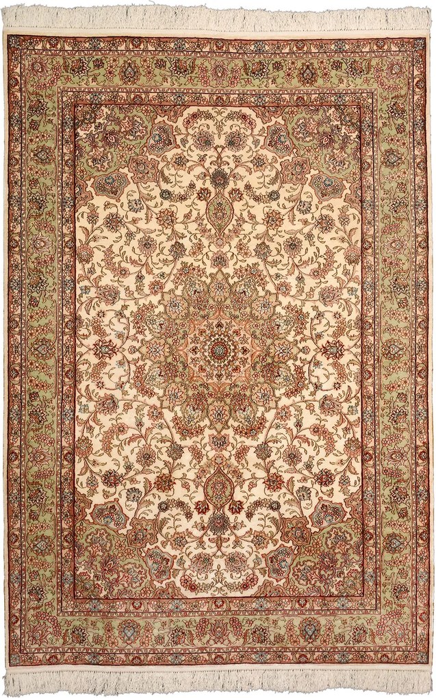 Hereke Tappeto orientale 180 x 120 Beige (Cina) Annodato A Mano
