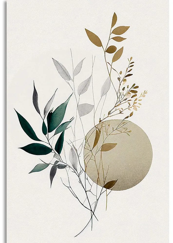 Stampa su tela – Piantine in stile boho