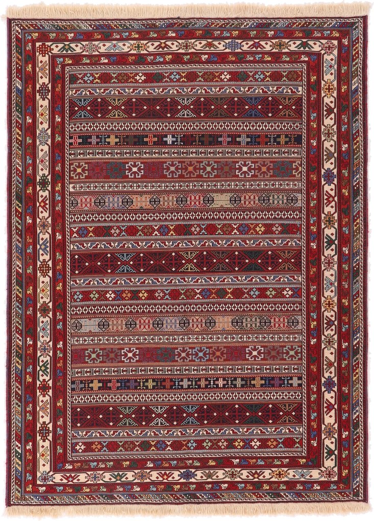 Kilim Tappeto persiano 150x200 (Iran) Tessuto A Mano