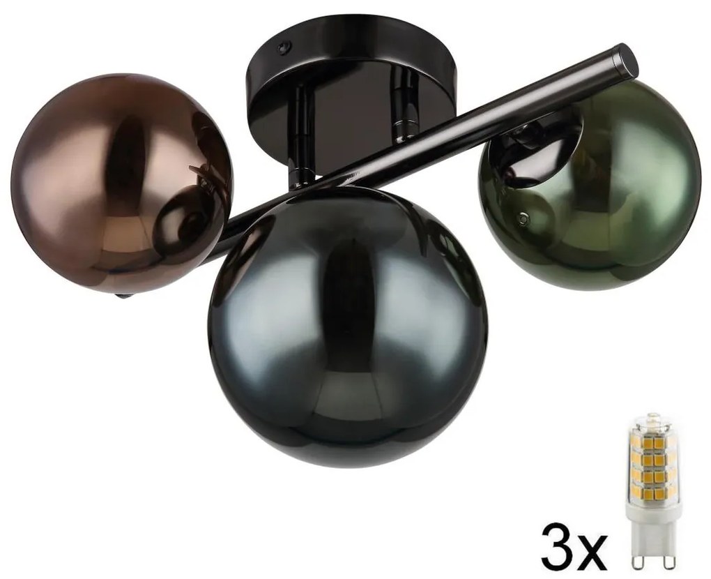 Globo 56142-3W - Lampadario a plafone LED RIHA 3xG9/3,5W/230V