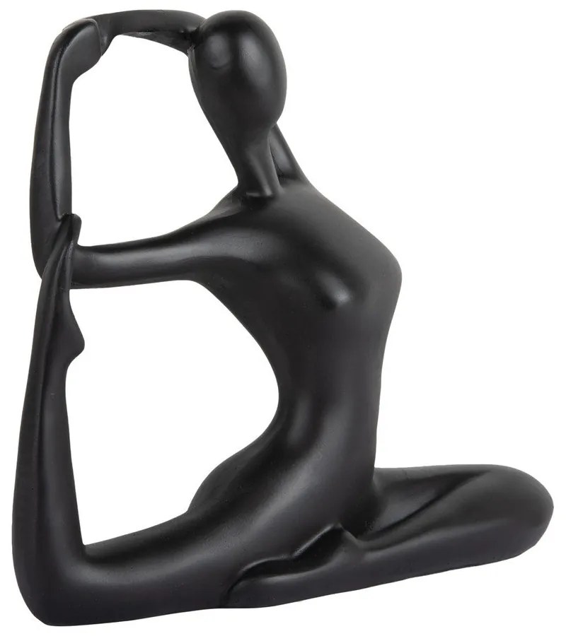Statuetta in poliresina (altezza totale 19 cm) Yoga Bow – PT LIVING