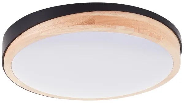 Brilliant - Plafoniera LED dimmerabile BAARLO LED/24W/230V diametro 35 cm nero