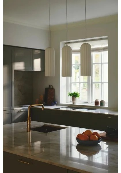 Nordlux - Lampadario a cavo MIELLA 3xE27/25W/230V bianco