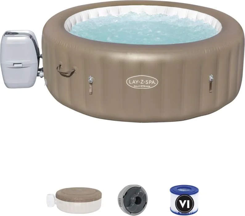Idromassaggio gonfiabile Lay-Z SPA Palm Spring Airjet 6 posti Bestway 196x71cm 60017