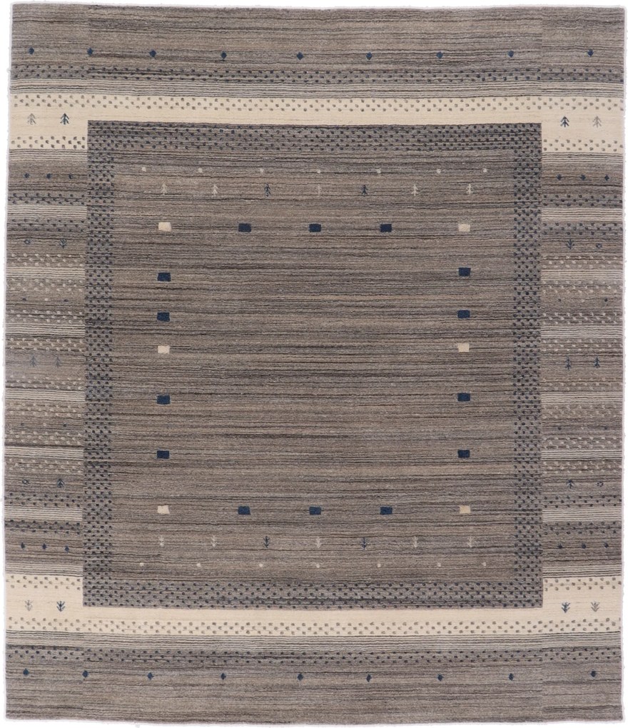 Loribaft Tappeto orientale 260 x 300 (Indian) Annodato A Mano