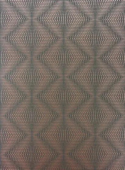 Osborne & Little Carta da parati Ruhlmann - Cappuccino/ Copper