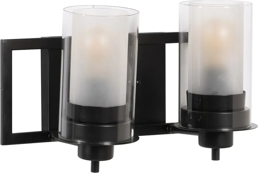 Lampada da parete in bianco e nero - Ixia