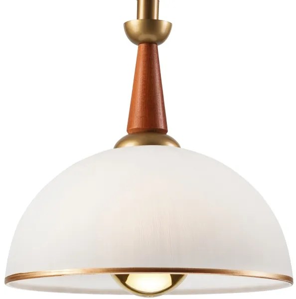 Lampadario a scomparsa CHIARA 1xE27/60W/230V marrone scuro/faggio