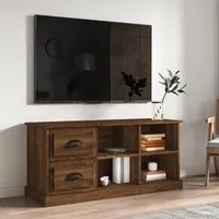 Mobile TV Rovere Marrone 102x35,5x47,5 cm in Legno Multistratocod mxl 103255