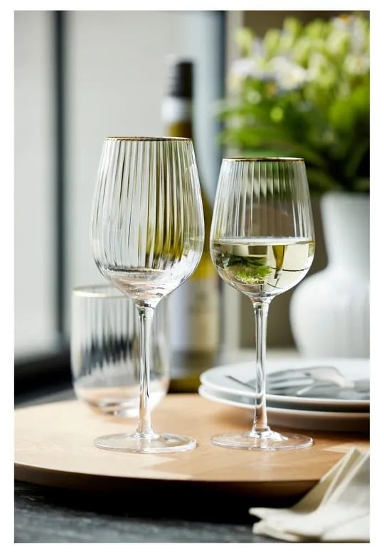 Set di bicchieri da vino 300 ml 4 pz Palermo – Lyngby Glas