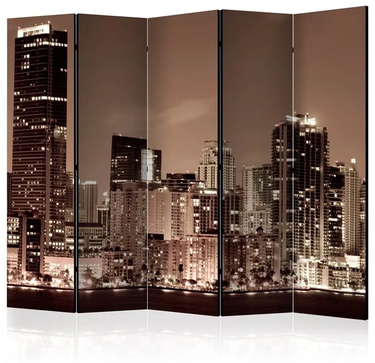 Paravento  Night life in Miami II [Room Dividers]  Colore ---, Dimensioni e Misure 225x172