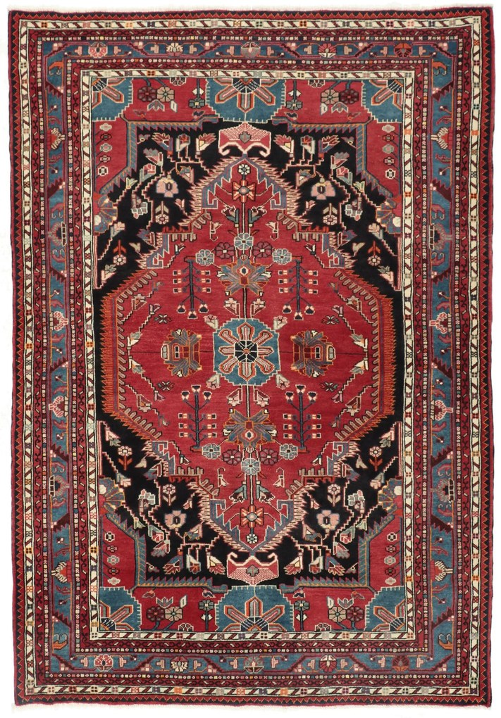Tuyserkan Tappeto 220 x 160 (Iran) Annodato A Mano