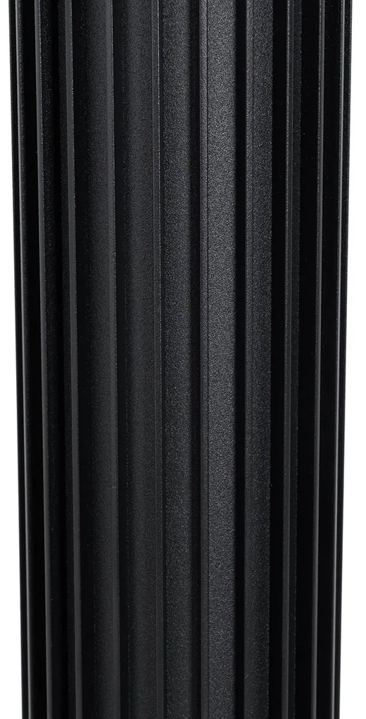 Dissuasore da esterno di design nero 80 cm IP44 - Boris