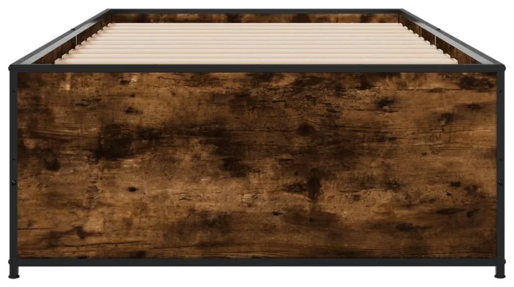 Giroletto rovere fumo 75x190 cm in legno multistrato e metallo