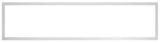 Brilagi - Plafoniera LED da bagno FRAME LED/50W/230V 120x30 cm IP44 bianco