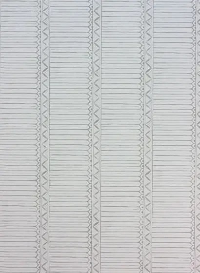 Nina Campbell Carta da parati Domiers - Grey/ Ivory