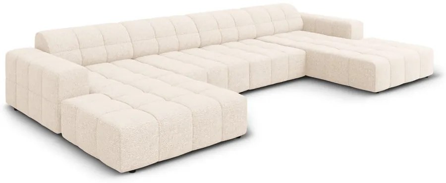 Divano angolare crema (a U) Chicago - Cosmopolitan Design