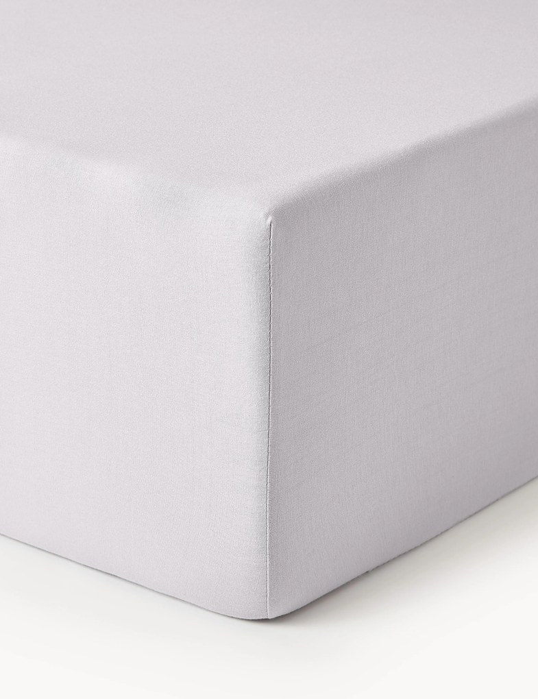 Lenzuolo con angoli boxspring in jersey-elastan Lara