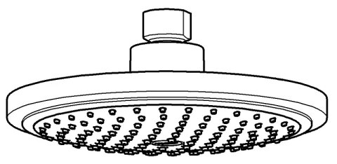 GROHE 27492000 - Soffione doccia EUPHORIA COSMOPOLITAN O 180 mm cromo lucido