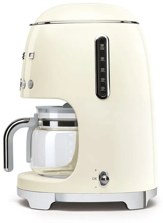 Macchina per caffè filtro bianco crema 50's Retro Style - SMEG