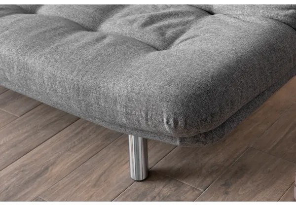 Divanoletto 2 posti BINA, grigio chiaro