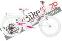 Bici Bambina MBM Fleur 20 pollici- 6 Velocit colore Bianco