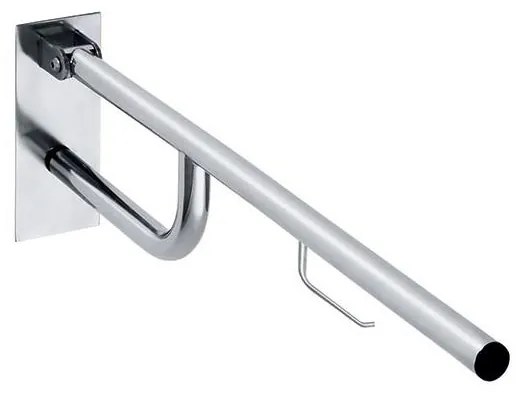 Supporto con staffa 10,3x25,3 cm acciaio inox/argento