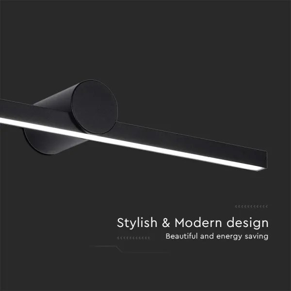 Lampada a LED per specchio da bagno 10W/230V 4000K IP65 nero