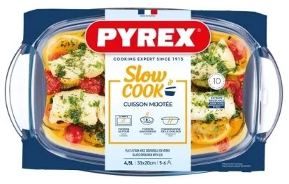 Pirofila con coperchio PYREX 4,5 l