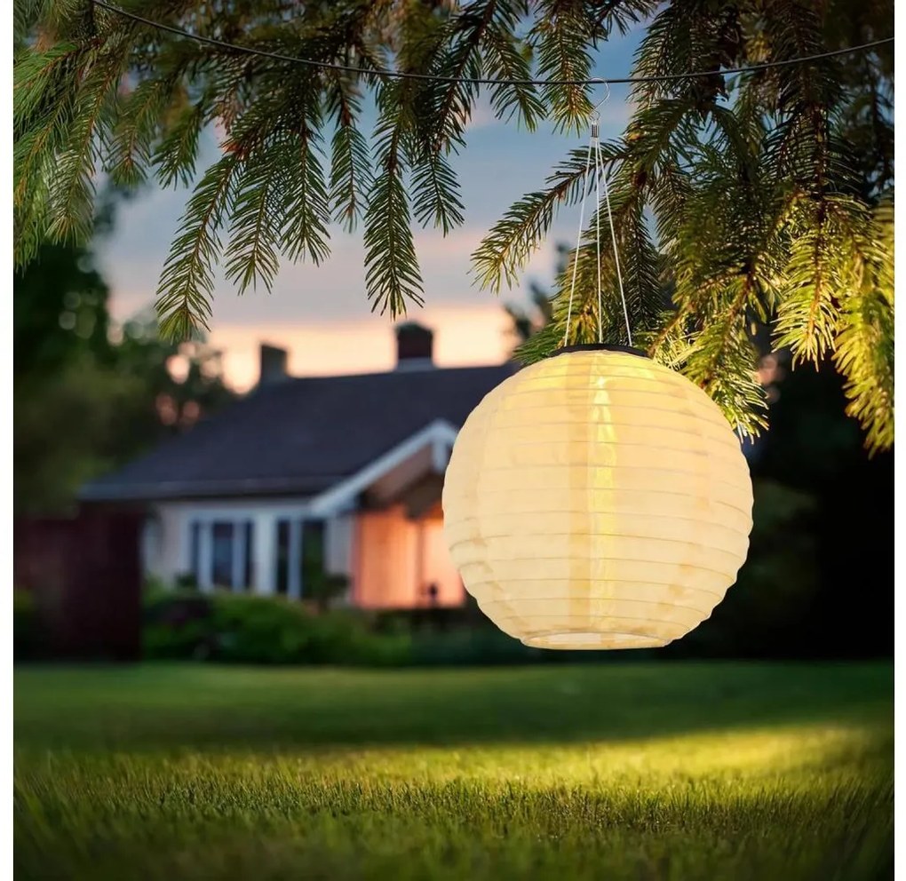 Globo 339700S - LED Lampada solare a sospensione LED/0,5W/3V IP44 beige