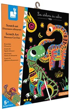 Scratch art - Sagome di dinosauri
