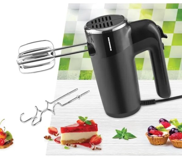Heinner HM-300BK - Sbattitore a mano 300W/230V nero
