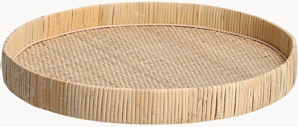 Vassoio decorativo in rattan Nature