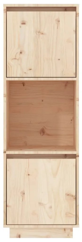 Credenza 38x35x117 cm in legno massello di pino