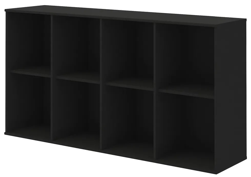 Scaffale modulare nero 136x69 cm Mistral Kubus - Hammel Furniture