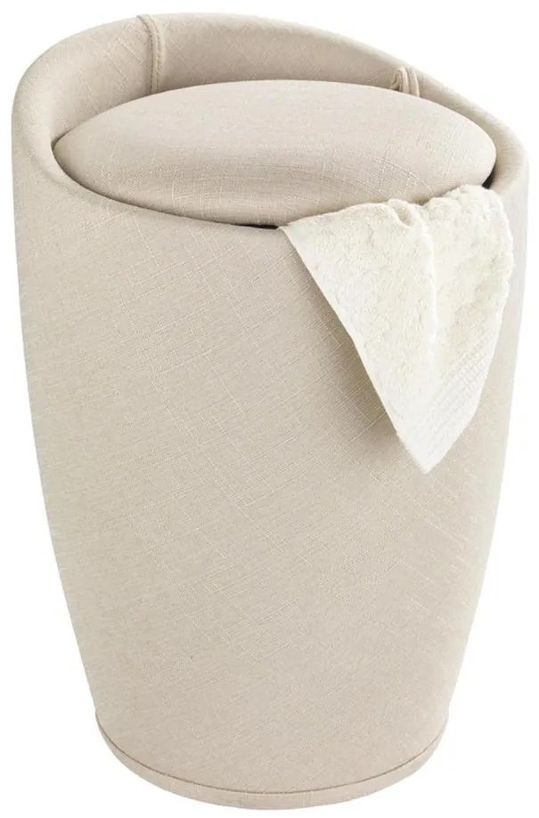 WENKO 22834100 - Sgabello CANDY 36x50,5 cm beige/nero