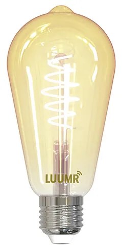 Luumr - Lampadina 4,9W ST64 Zigbee/Tuya/Philips Hue E27