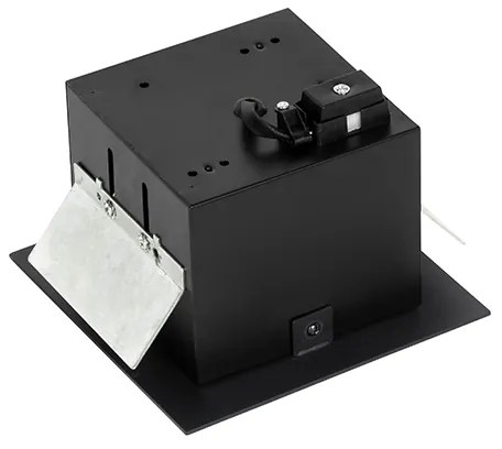 Faretto da incasso moderno nero orientabile - Oneon 70