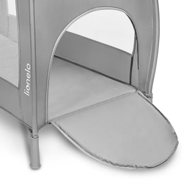 Lionelo - Lettino da viaggio STEFI PLUS Rosa e Giallo