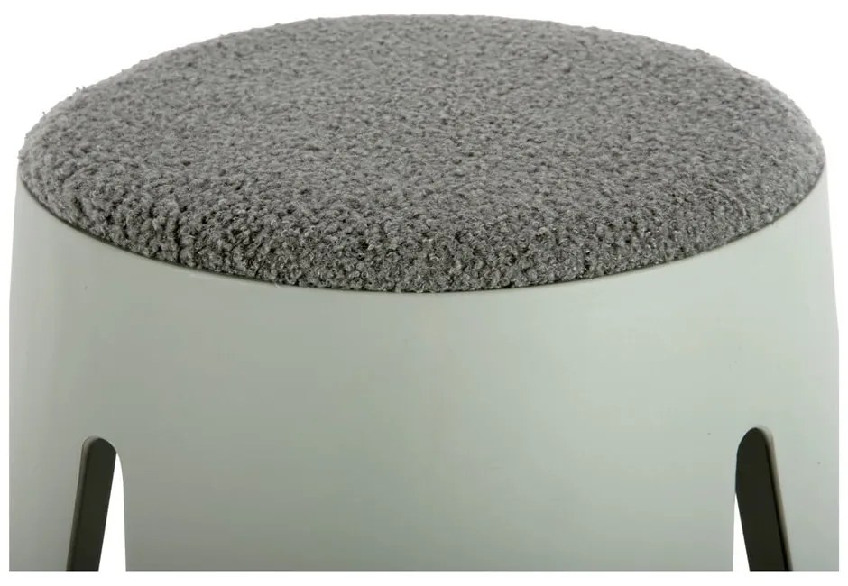 Sgabello in plastica verde chiaro Savor - Leitmotiv