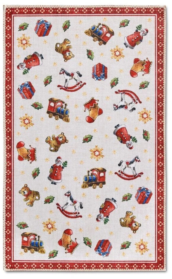 Tappeto rosso con motivo natalizio 50x80 cm Red Christmas - Villeroy&amp;Boch