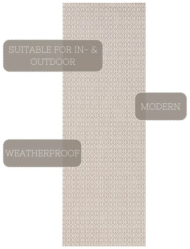 Tappeto grigio per esterni , 80 x 200 cm Coin - NORTHRUGS
